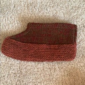 Handmade knitted house shoes/socks